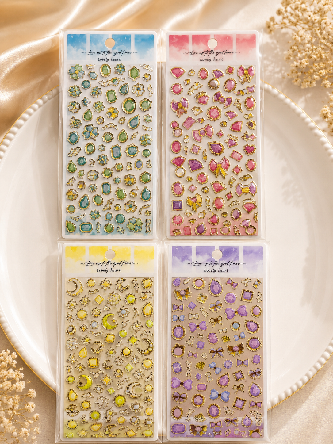Jewel 3D Crystal Sticker