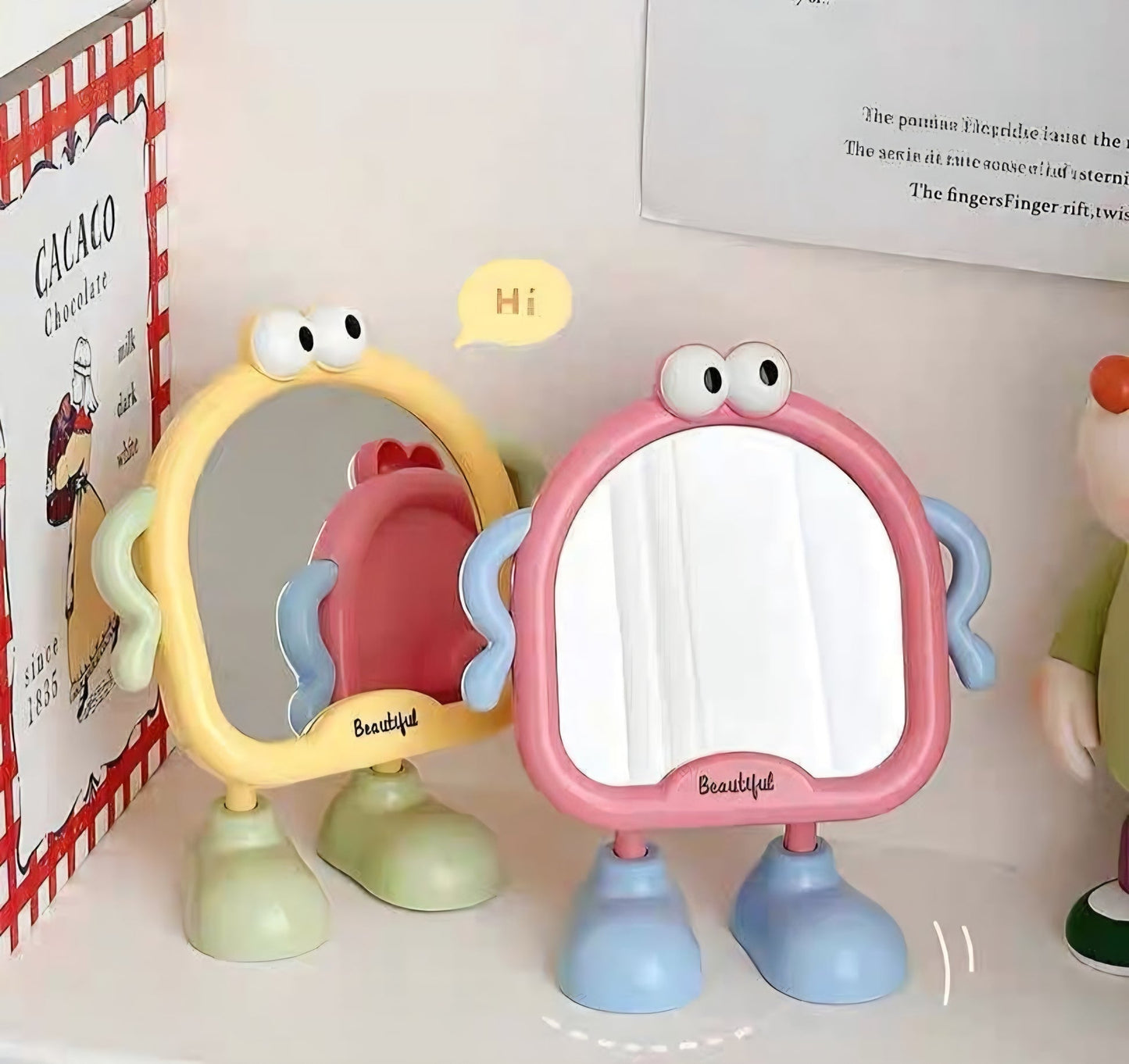 Teddy Kawaii Table Mirror