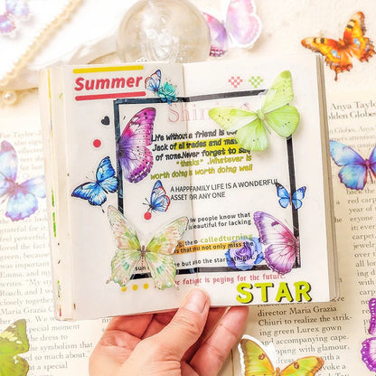 Butterfly Cuts Sticker Set - 40 Pcs