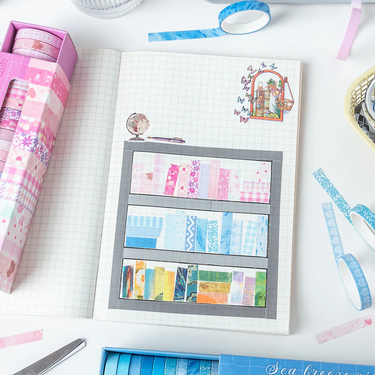Washi Tape Roll Set - 20 Pcs