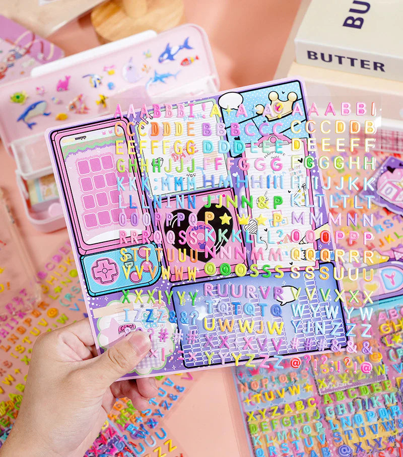 Soft Foam 26 Letter Sticker