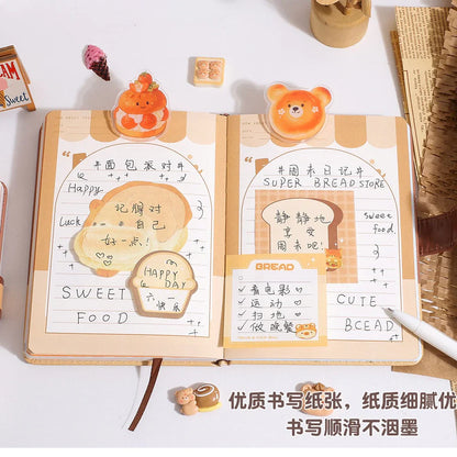 Kawaii Bread Puffy Diary