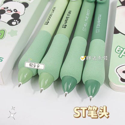 Goodluck Panda Theme 4 Pen Set - Black Ink
