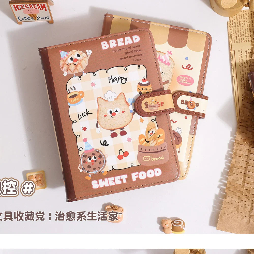 Kawaii Bread Puffy Diary