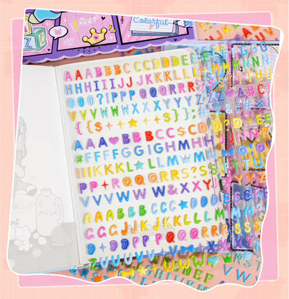 Soft Foam 26 Letter Sticker