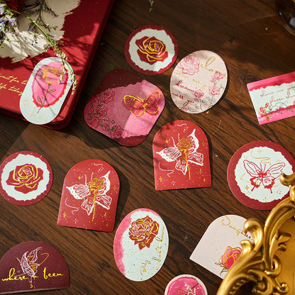 Lost Rose Sticker Series -20 Desings/40 Pcs