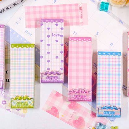 Plaid Checks Sticky Notes