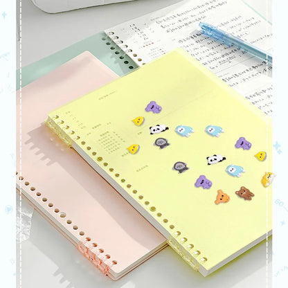 Soft Foam Kawaii Animal Sticker - 500 Pcs