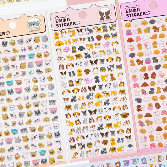 Emoji Animals Kawaii Decorative Sticker