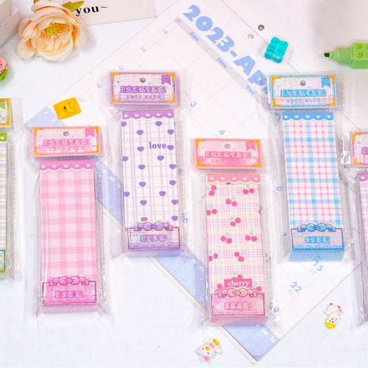 Plaid Checks Sticky Notes