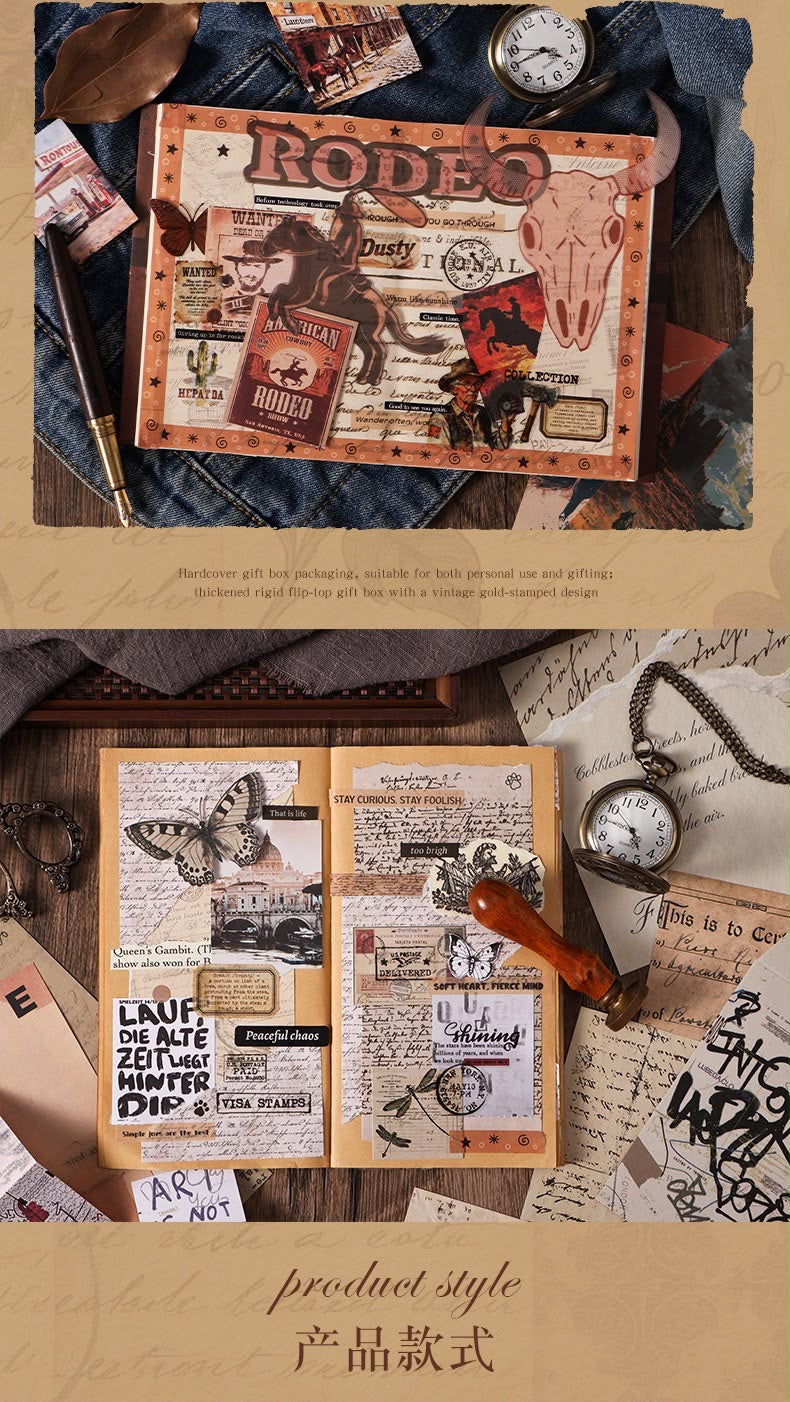 Vintage colour aesthetic Journaling Kit