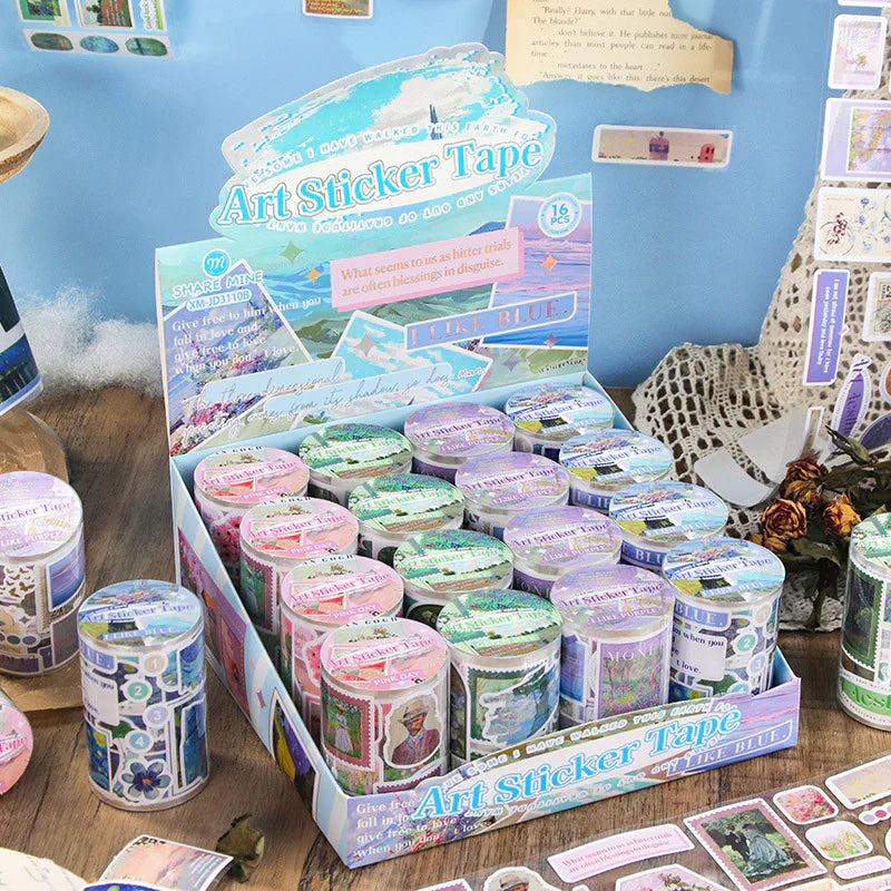 Art Sticker Tape Roll