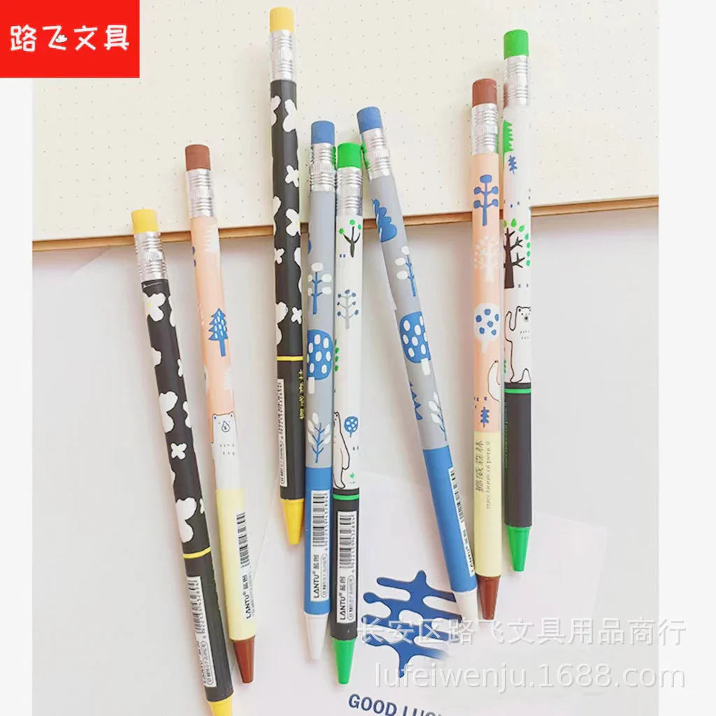 Forest friends mechanical pencil with eraser (0.7)