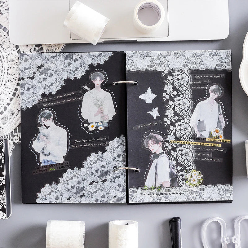 Lace Melody Sticker Roll Set (6 pcs)
