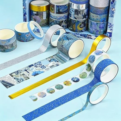 24 pieces secret series washi tape set