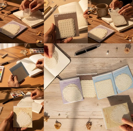 Decorative Vintage Lace Craft Paper