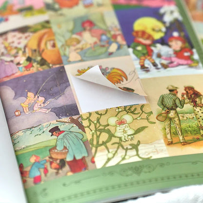 Ancient Retro Sticker Book