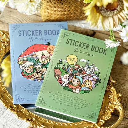 Ancient Retro Sticker Book