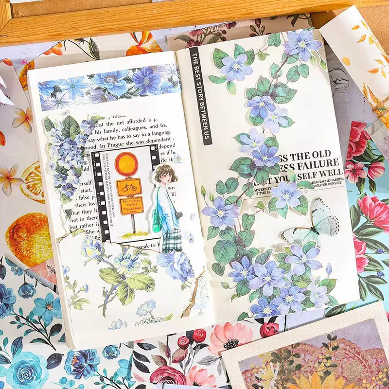 Book of Plants journaling deco book  - 100 Sheets