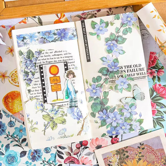 Book of Plants journaling deco book  - 100 Sheets