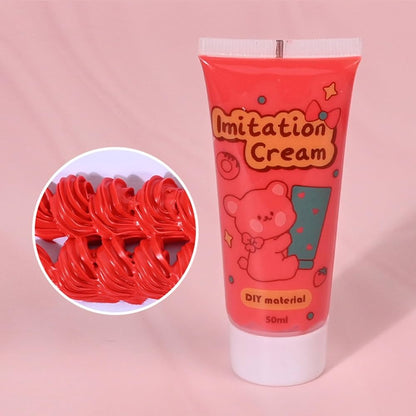 DIY Imitation Cream Glue ( 10 Color Box )