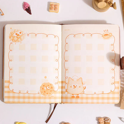 Kawaii Bread Puffy Diary