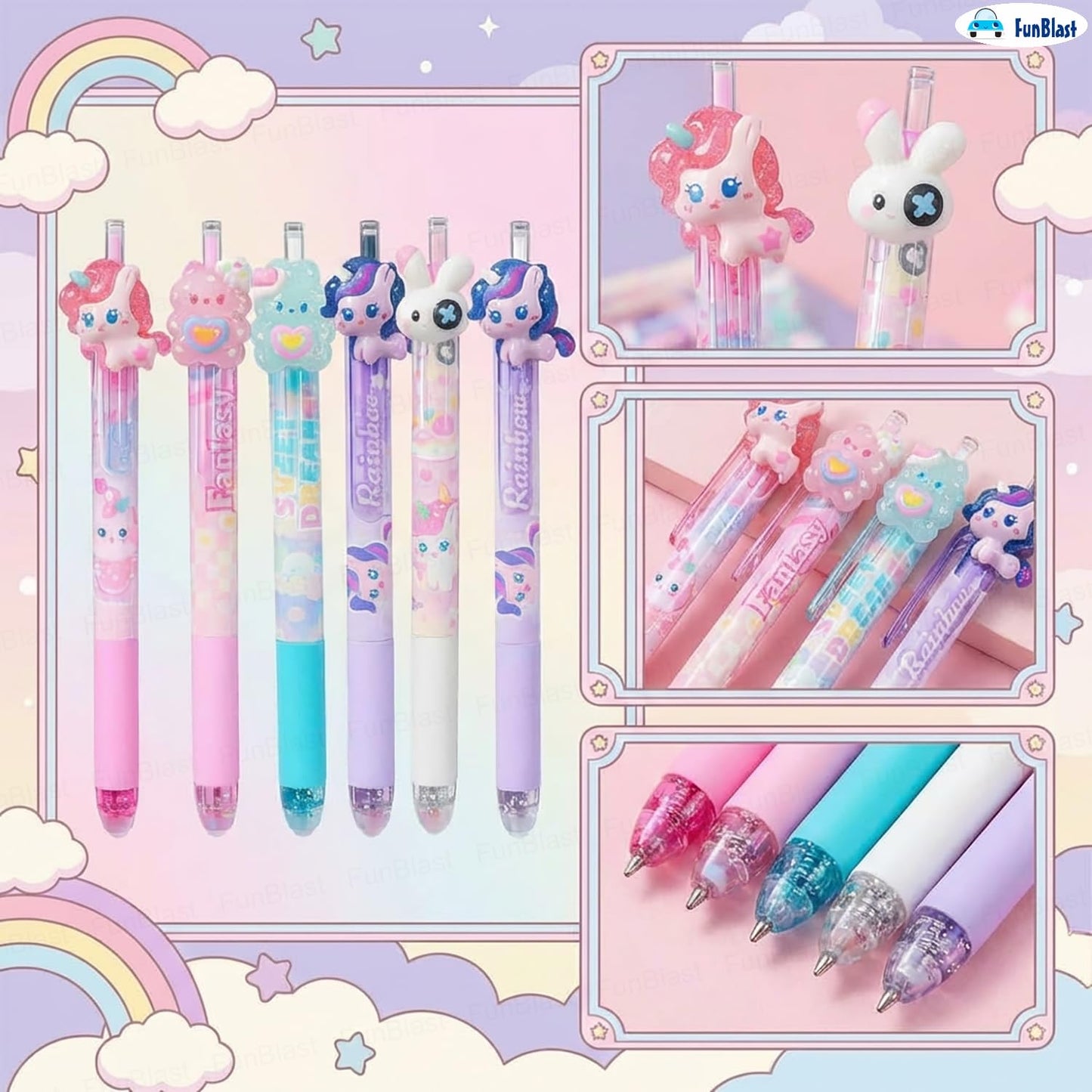 Unicorn Sweet Dreams Erasable Gel Pen