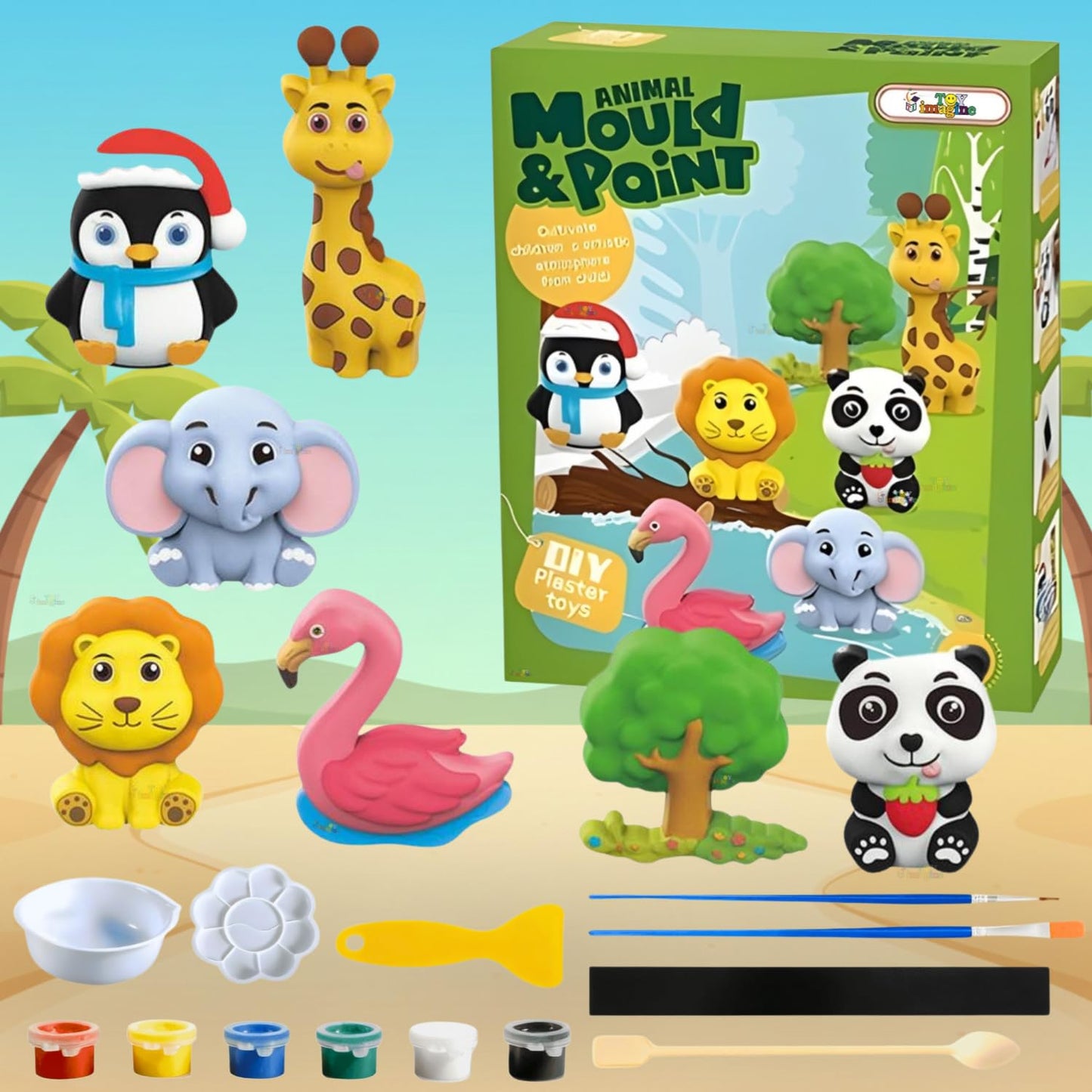 DIY Mold and Paint Craft Kit