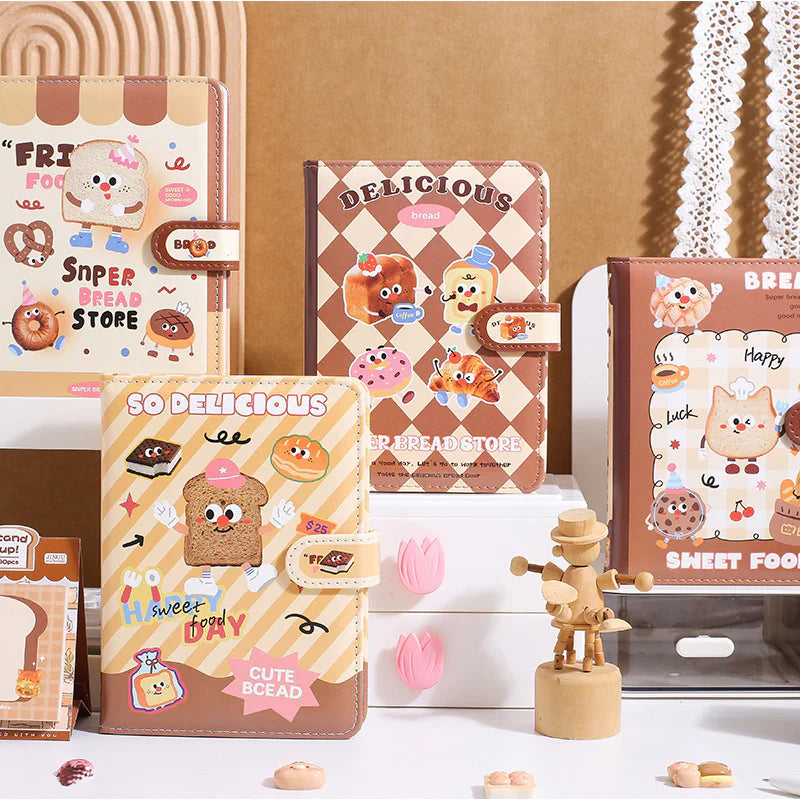 Kawaii Bread Puffy Diary
