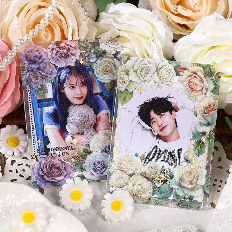 Vintage Rose Sticker - 4 Sheets