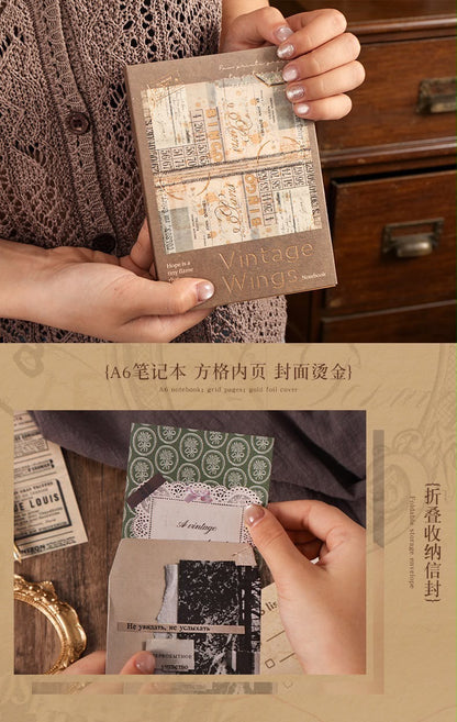 Vintage colour aesthetic Journaling Kit