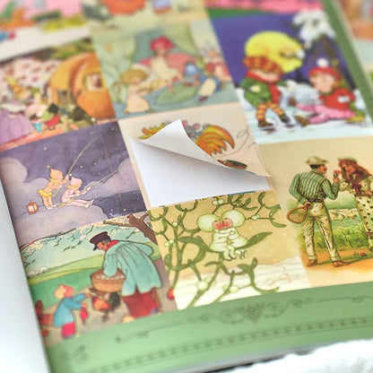 Ancient Retro Sticker Book