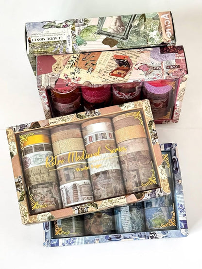 24 pieces secret series washi tape set
