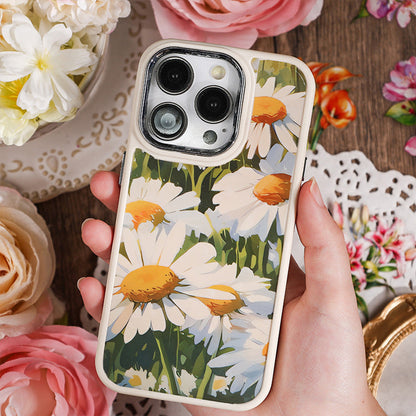 Golden Flower Mystery Bloom Sticker Sheet - 4 Pcs