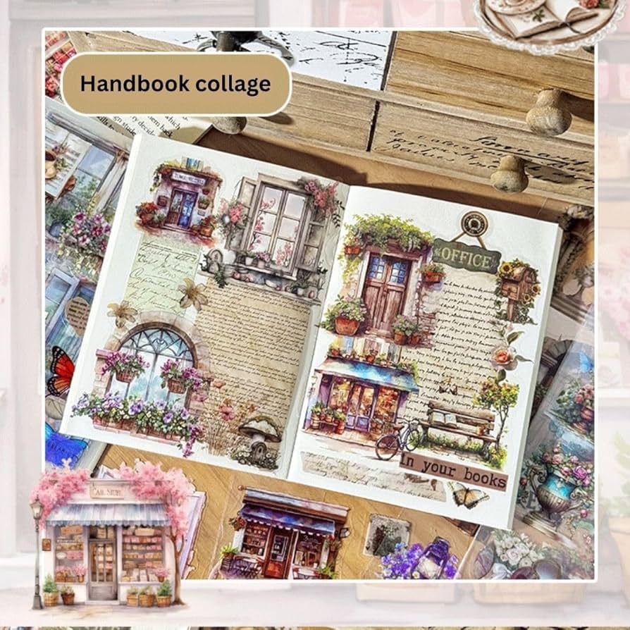 Season Trees Sticker Sheet - 4 Pcs