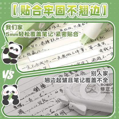 Panda Theme Correction Tape - 3 Pcs