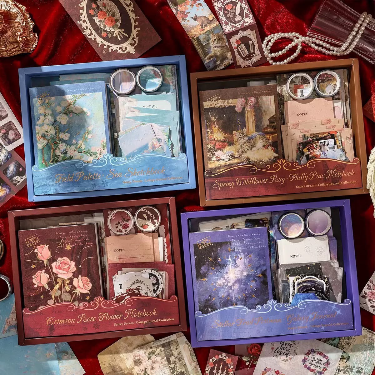 aesthetic dreamy land Journaling Kit