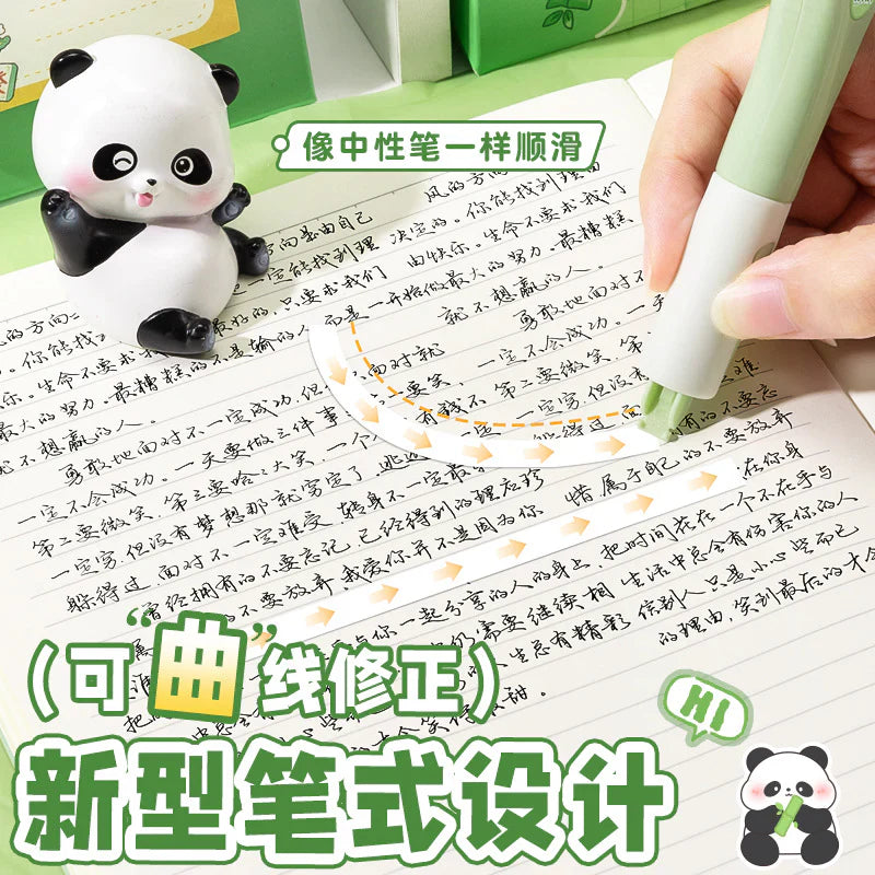 Panda Theme Correction Tape - 3 Pcs
