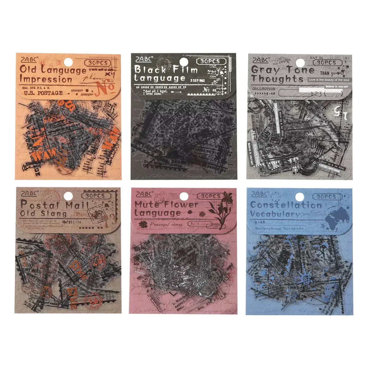Universe Message Journaling Sticker Cut out - 30 Pcs