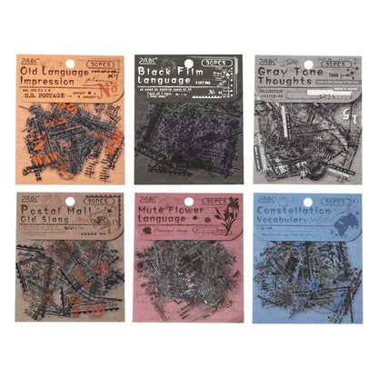 Universe Message Journaling Sticker Cut out - 30 Pcs