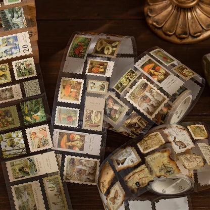Vintage Sticker Rolls