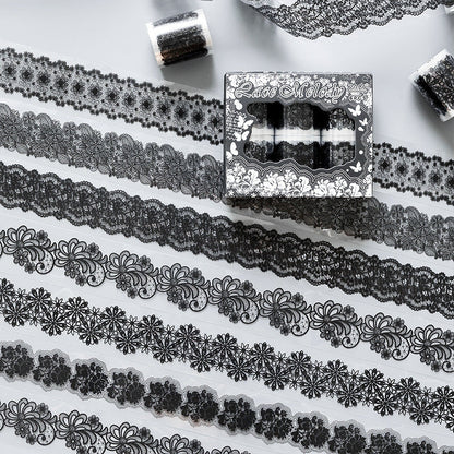 Lace Melody Sticker Roll Set (6 pcs)