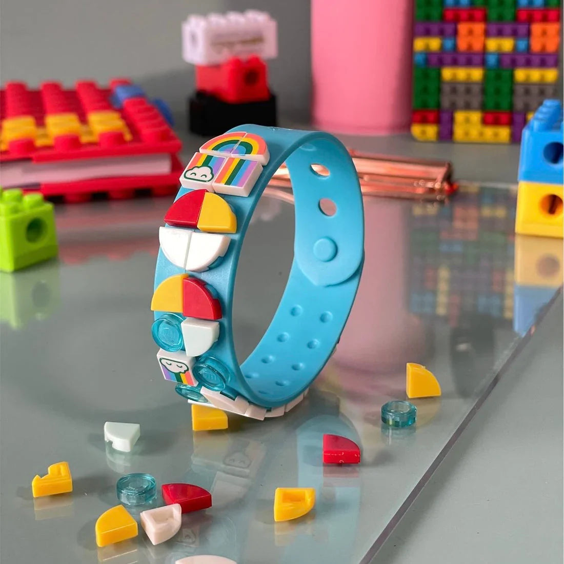 Diy Dots Lego Silicon Wrist Band