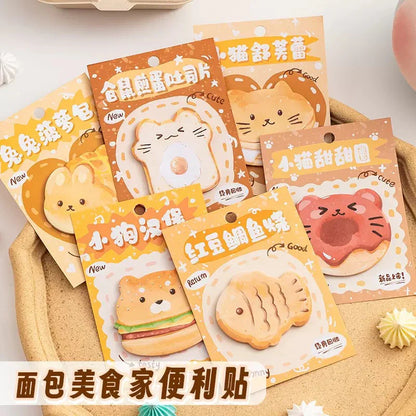 Sweetpaws bakeshop sticky notes