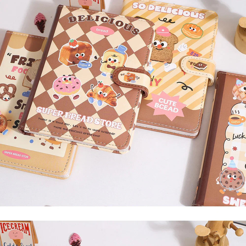 Kawaii Bread Puffy Diary