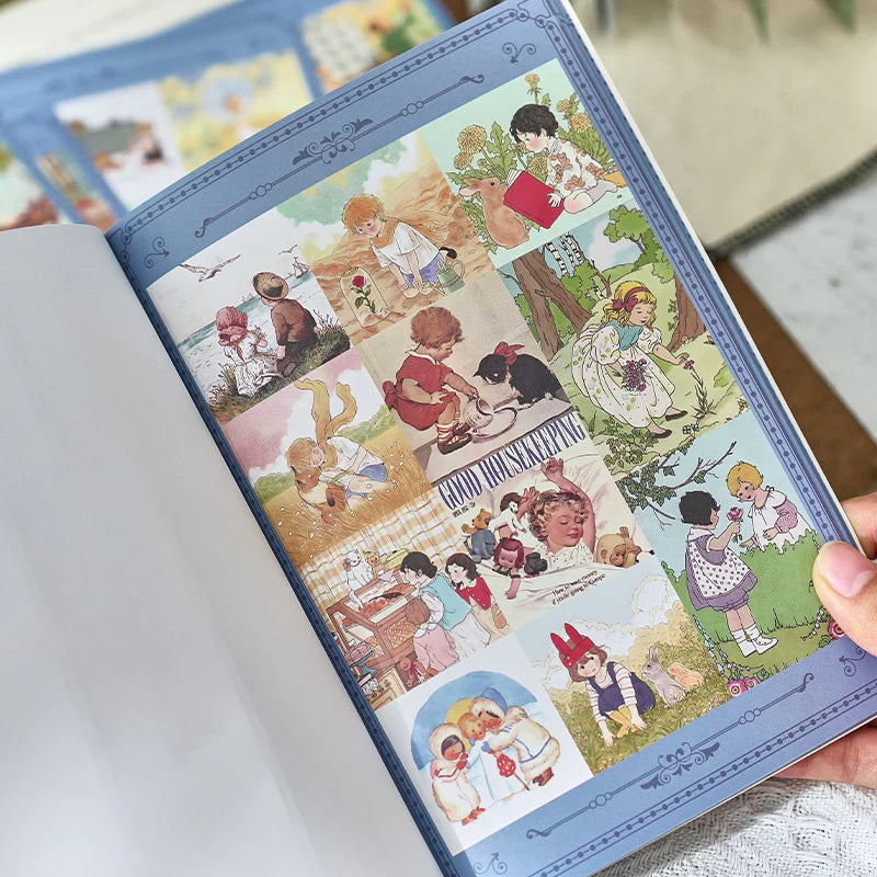 Ancient Retro Sticker Book