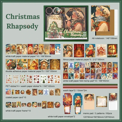 Christmas journaling kit
