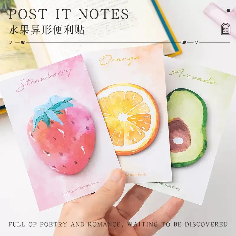 Fruits sticky notes
