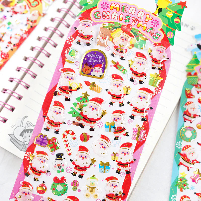 Christmas 3D Puffy Stickers