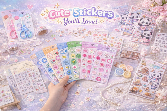 Vintage Flower Sticker